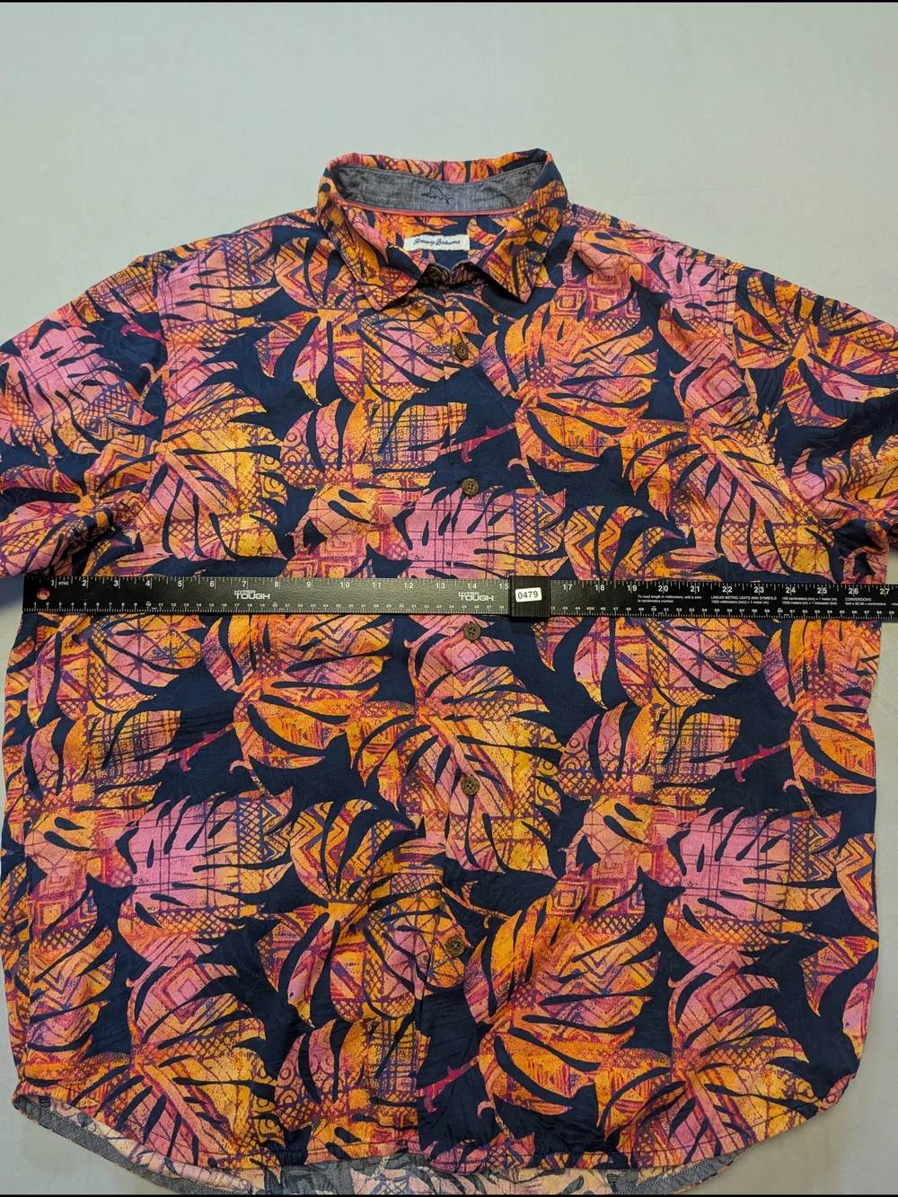 Tommy Bahama Silk Blend Mens XXL Shirt Pink Tropical Hawaiian Camp Aloha
